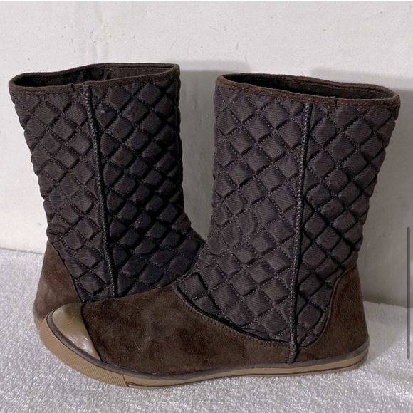American Eagle Outfitters Brown Quilted Ankle Boots 9 - Picture 10 of 13
